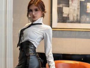 XINGYAN星颜社 – 唐思琪修女版的作品，发现其实这身衣服也不是那么容易驾驭的，带着点态度…