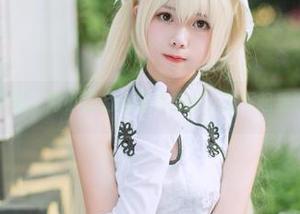 私拍专属：向小圆的白色软绵绵，对不起我脸红了