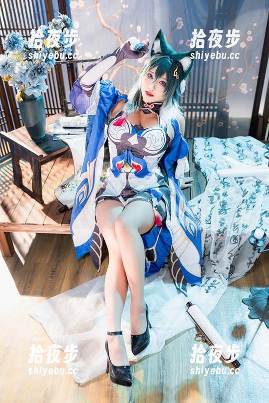洛璃LoLiSAMA 洛璃LoLiSAMA美腿cos,似乎身体也是角色的一部分,毕竟腿才是王道!