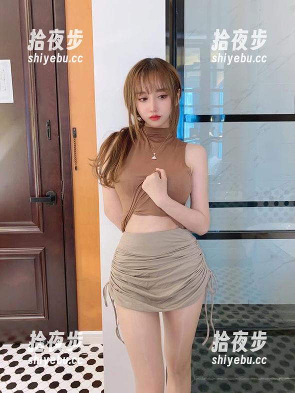 米线线sama 汽水微醺,图集升级!米线线sama的随性与俏皮